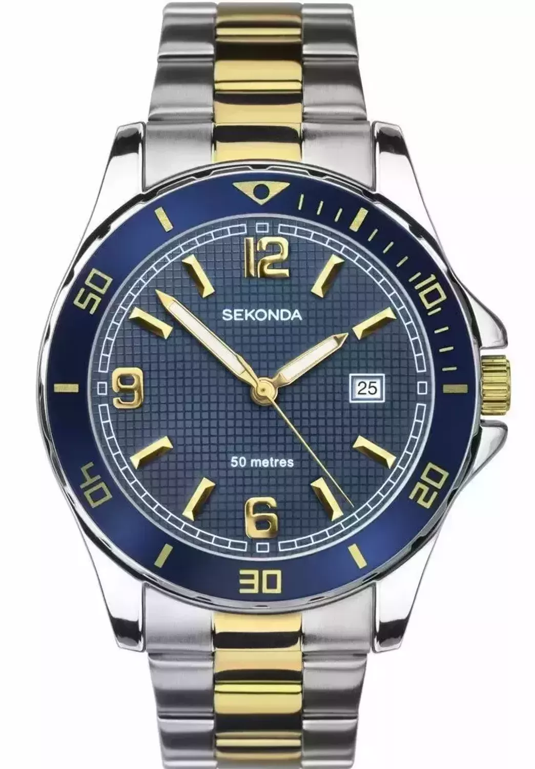 Zegarek męski Sekonda ' Niebieski Bicolor' 1591  luminescencyjnymi jpg12.webp