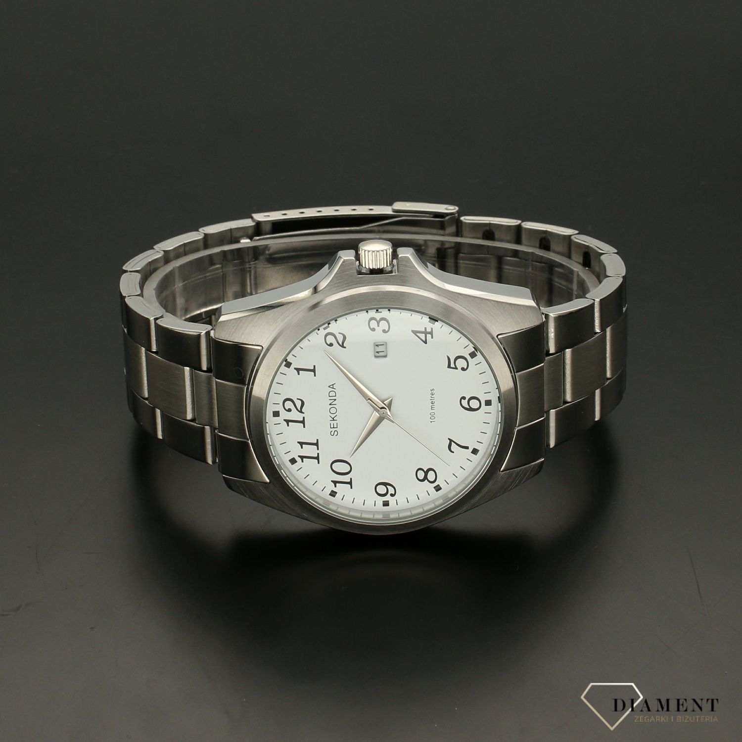 Zegarek męski Sekonda ' Stalowy klasyk'  1635 (1).jpg