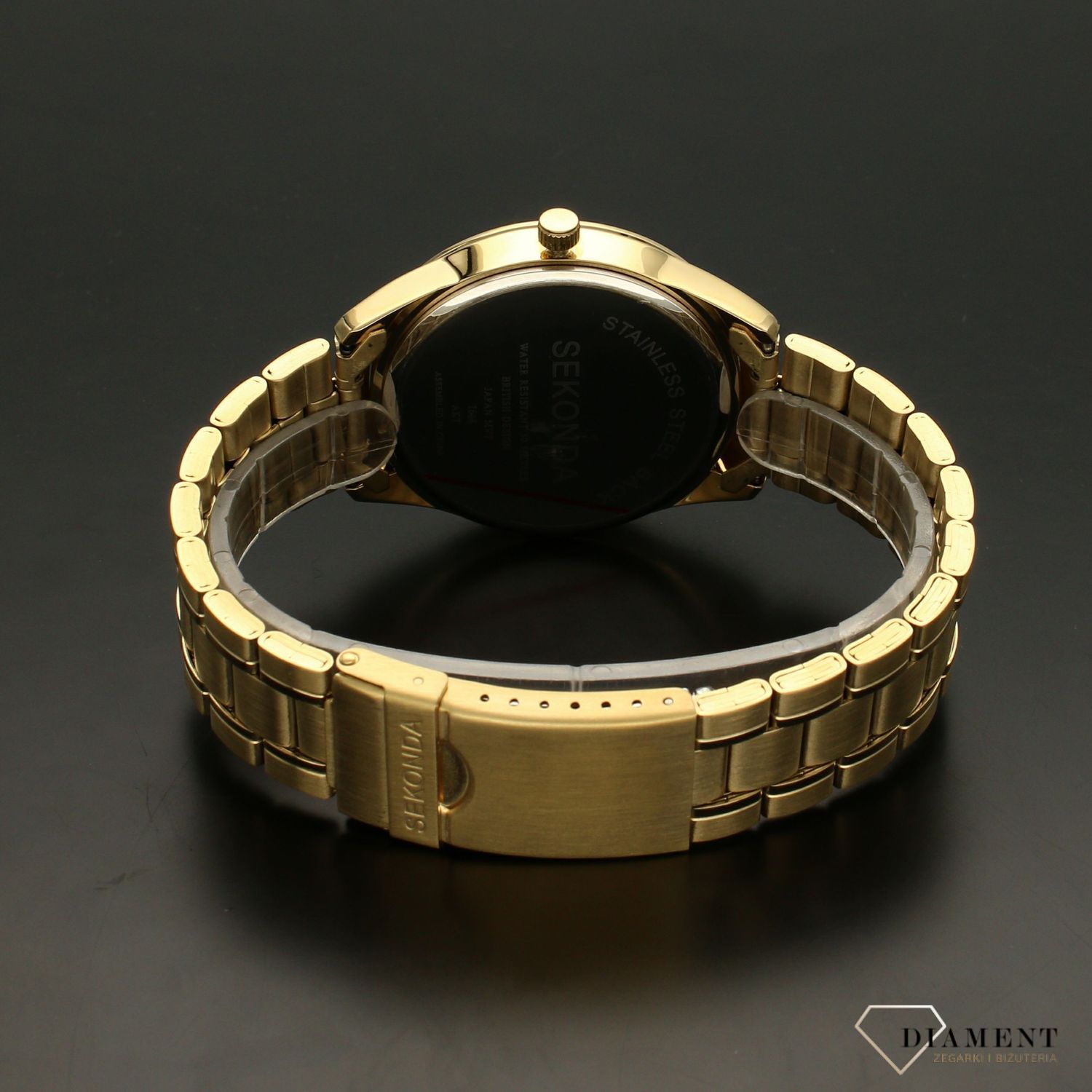 Zegarek męski Sekonda ' Modny, złoty klasyk' 1644 (1).jpg