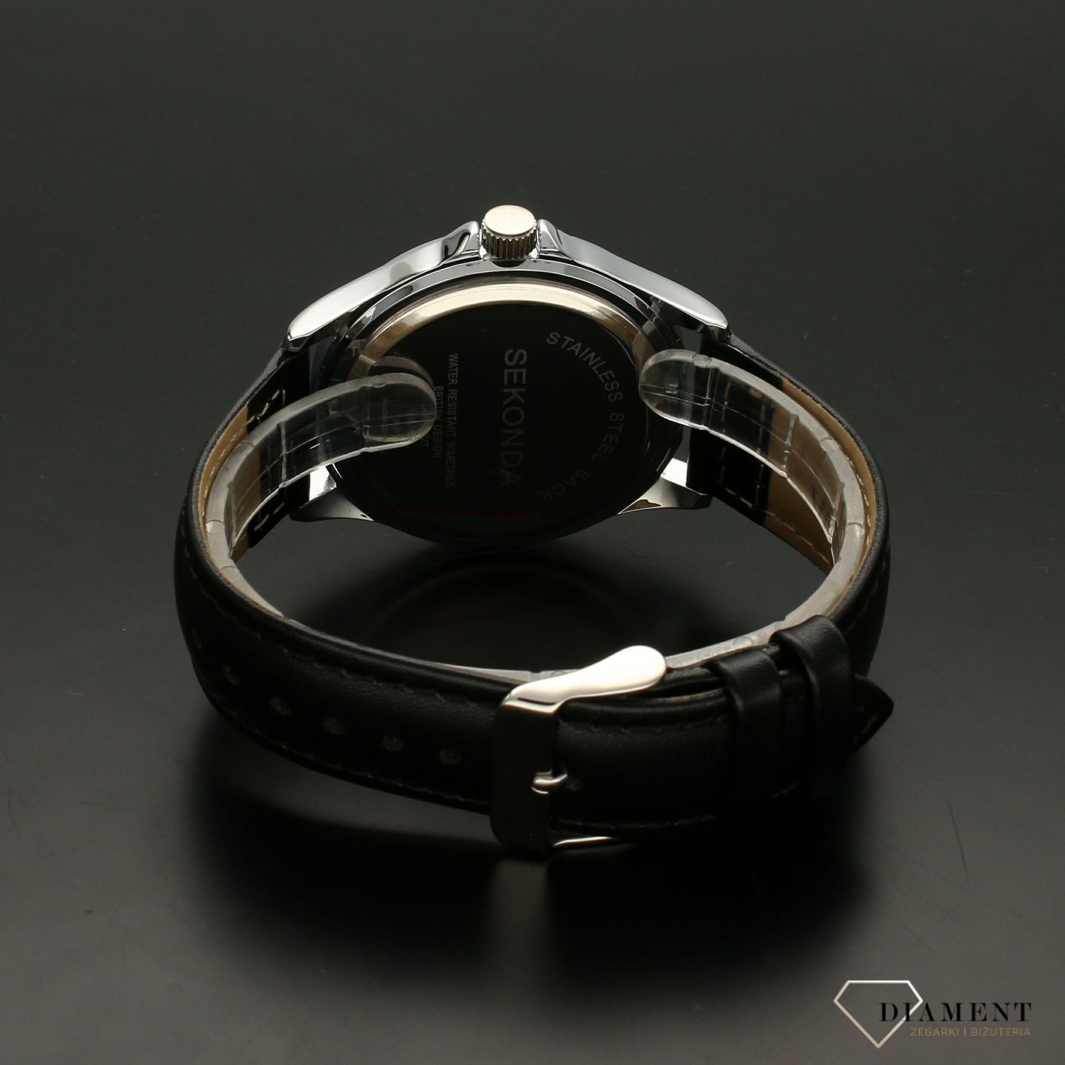 Zegarek męski Sekonda 'Czarno- Grafitowy'  1655 (1).jpg