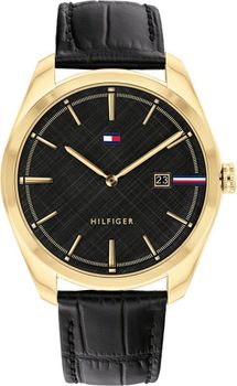 Zegarek damski na czarnym pasku skórzanym Tommy Hilfiger 1710428 z kolekcji Theo.jpg