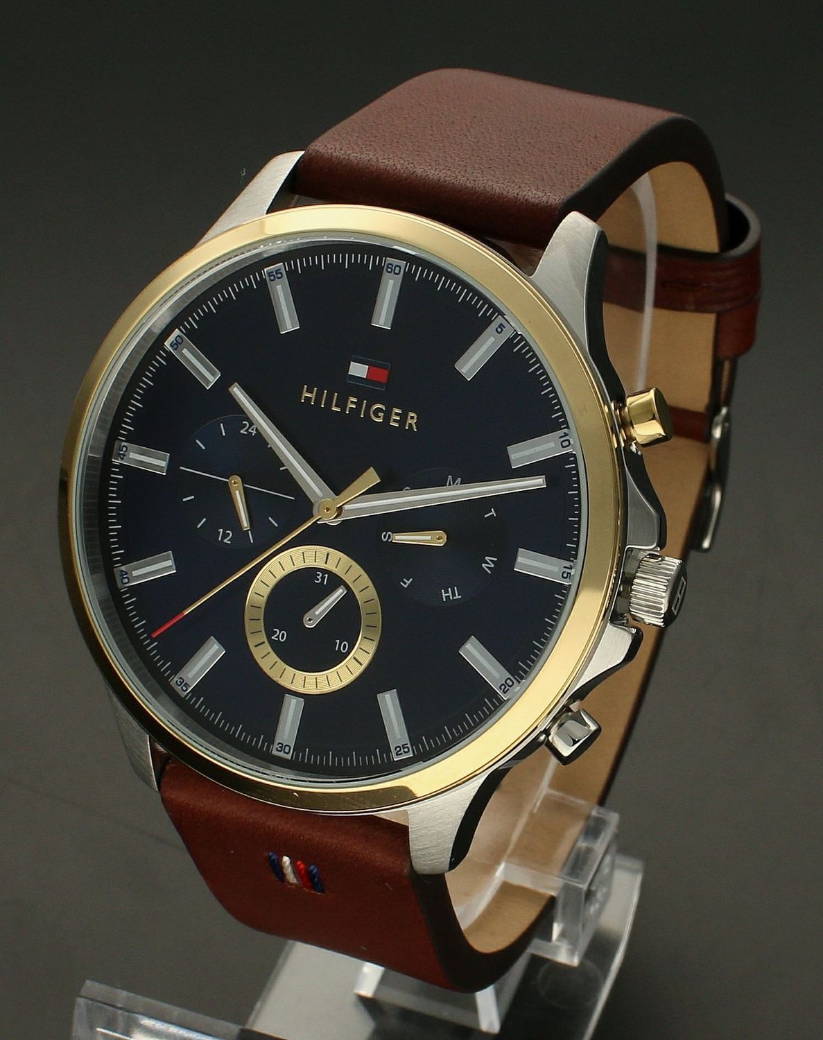 Zegarek męski Tommy Hilfiger Ryder na pasku 1710496. ✓Zegarki Tommy Hilfiger✓ Autoryzowany sklep✓ Kurier Gratis 24h✓ Gwarancja najniższej ceny✓ Zapraszamy!!! Zegarek męski markowy zegarek. Elegancki zegarek.webp