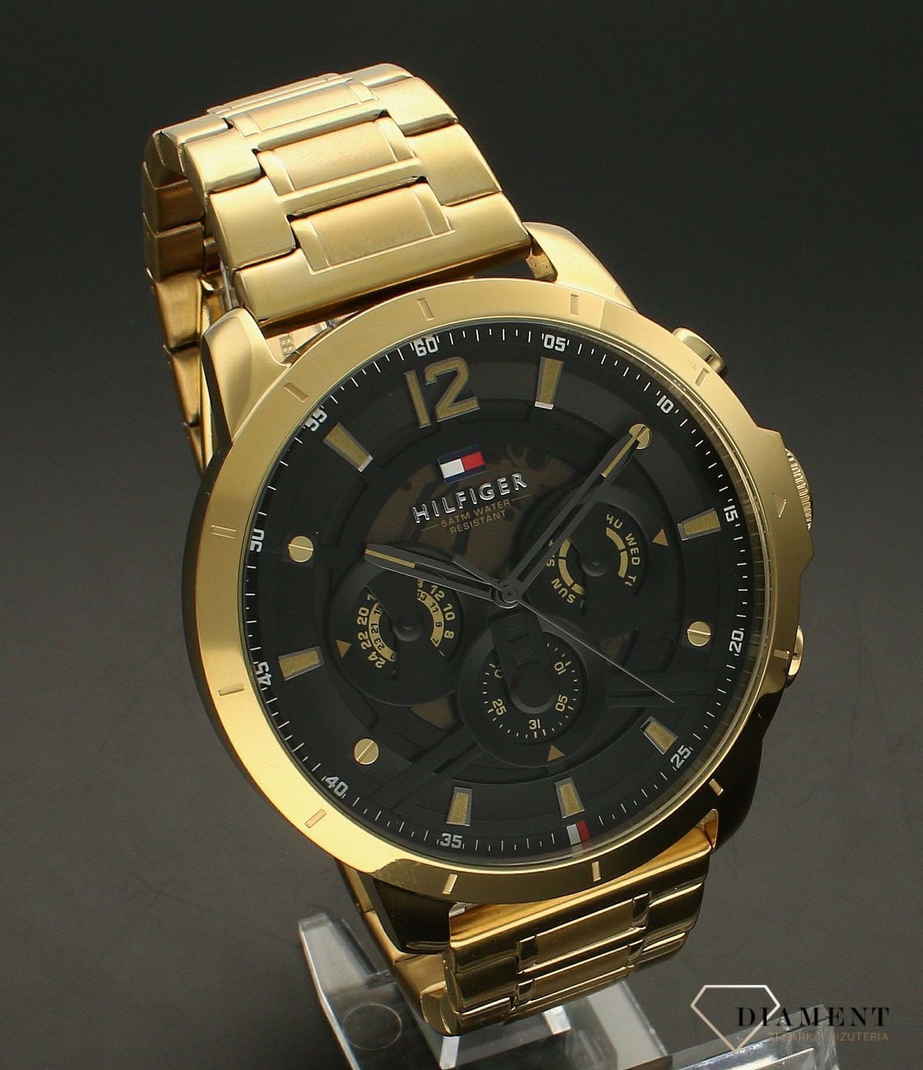 Zegarek męski Tommy Hilfiger Nelson 1792025 ✓Zegarki Tommy Hilfiger✓ Autoryzowany sklep✓ Kurier Gratis 24h✓ Gwarancja najniższej ceny✓ Zapraszamy!!! Zegarek męski markowy zegarek Zegarek cały złoty.webp