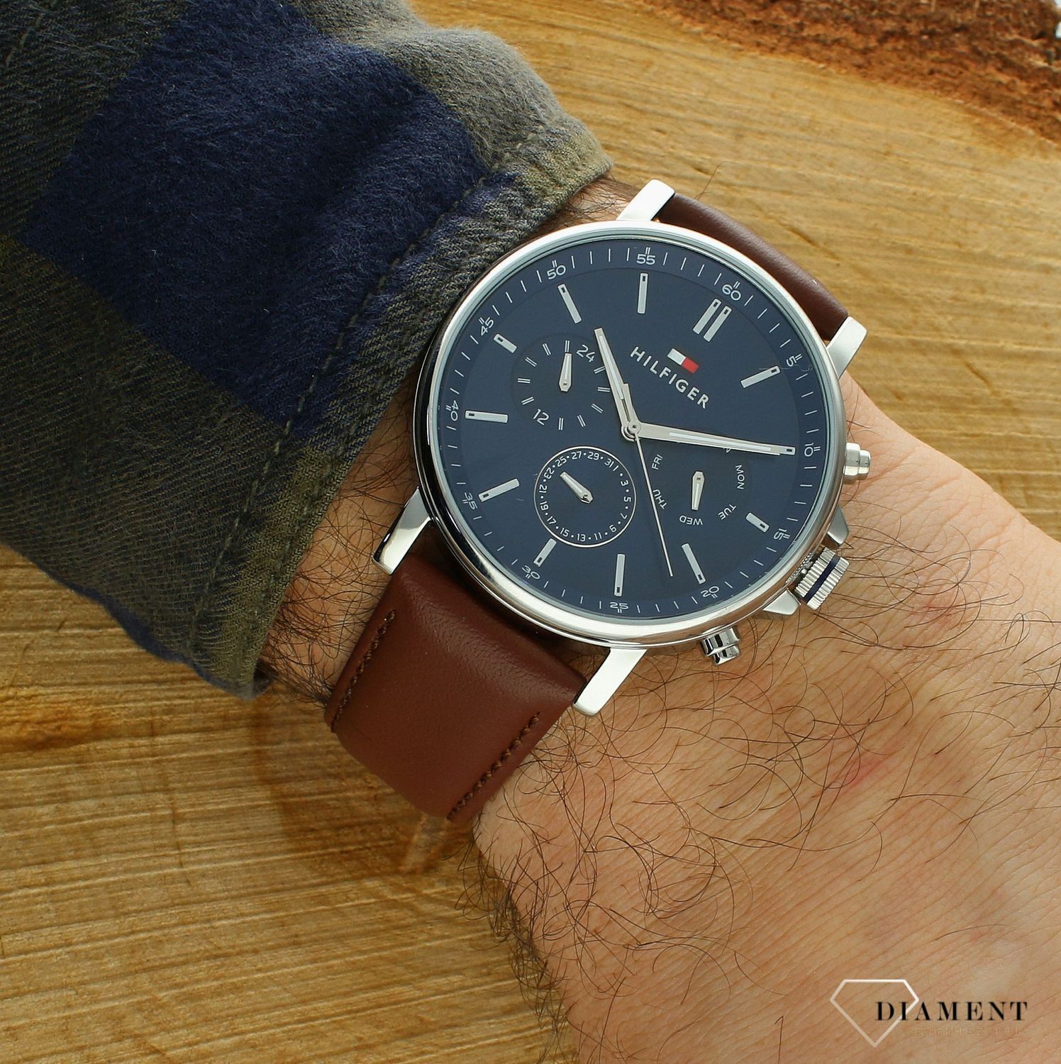 Zegarek męski Tommy Hilfiger Tyson na pasku 1710585.png