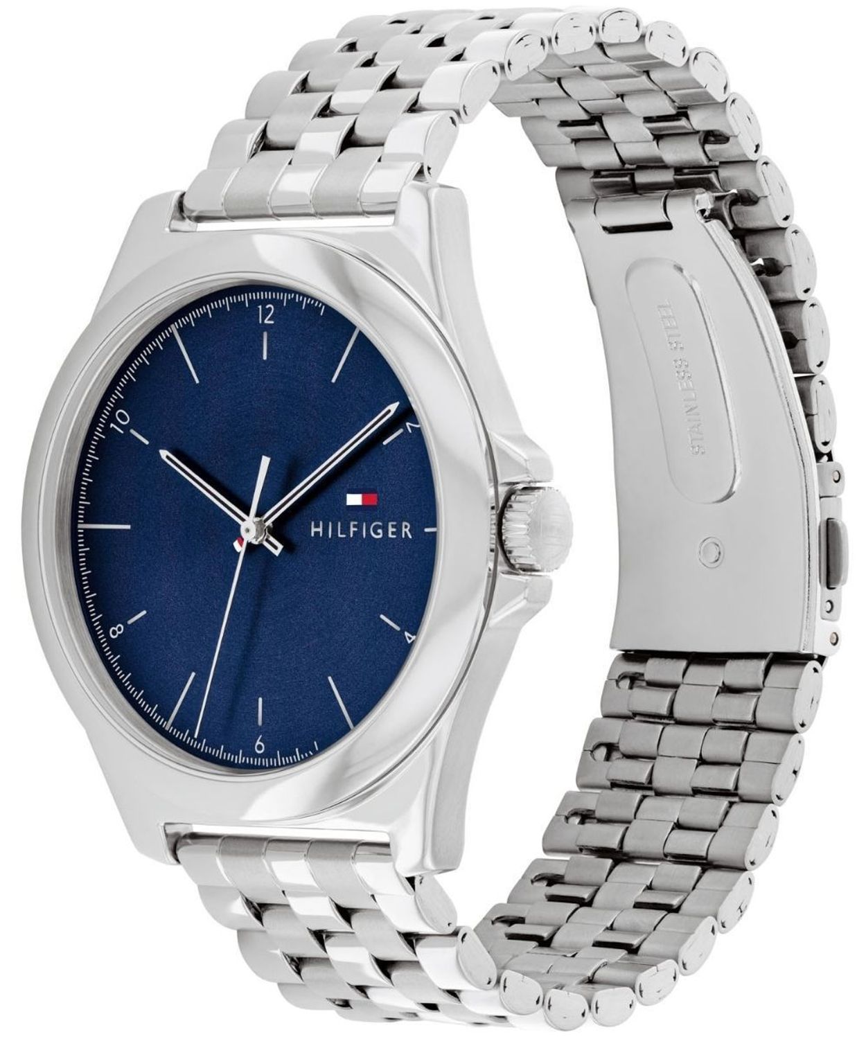 Zegarek Męski Tommy Hilfiger 1710630 Stalowy Granatowy Bransoleta (2).jpg