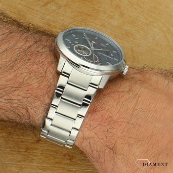 Zegarek męski Tommy Hilfiger - Automatyczny Niebieska Tarcza Stalowy Elegancki 1710661 (3).jpg