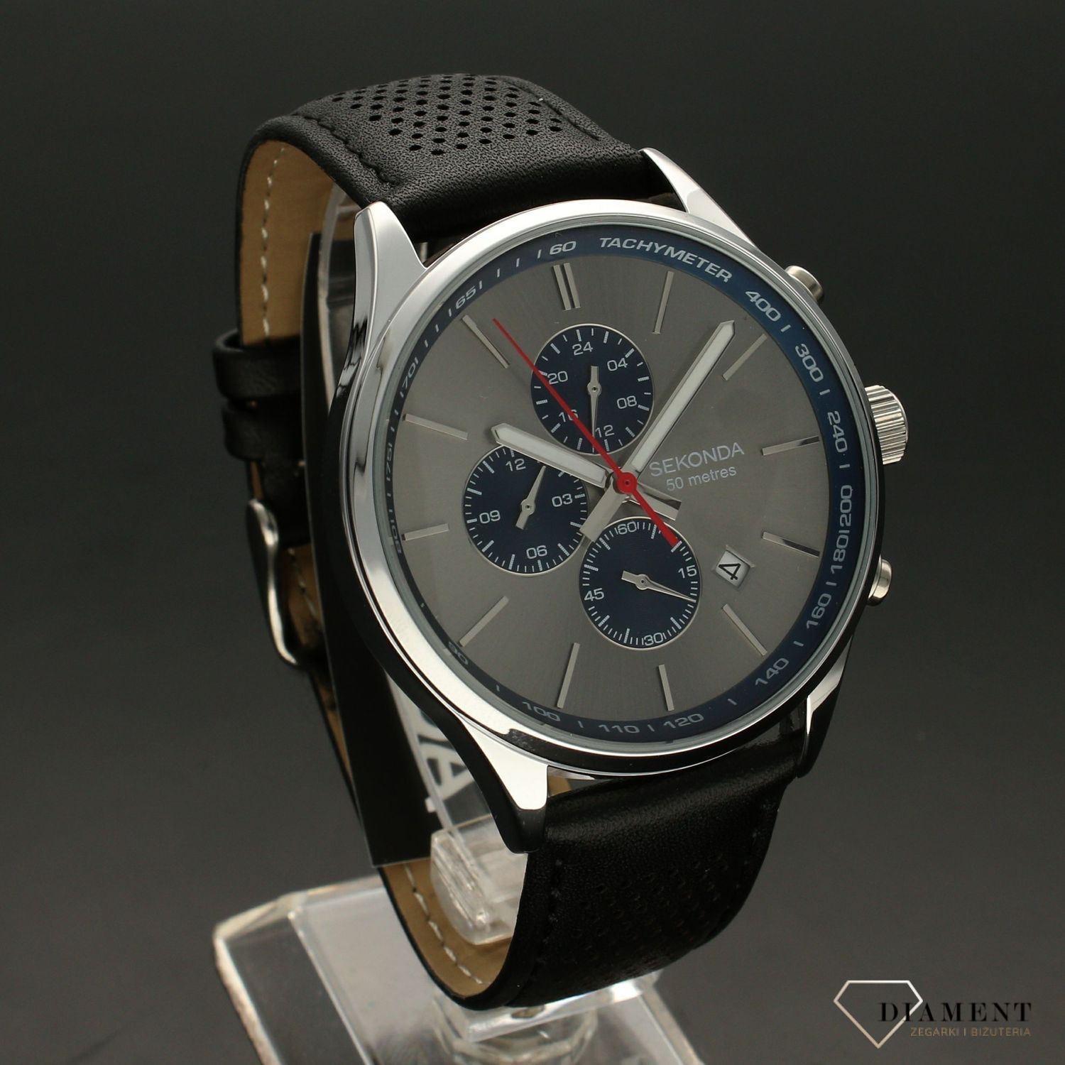 Zegarek męski Sekonda 'Stonowany Chronograf' 1711 (1).jpg
