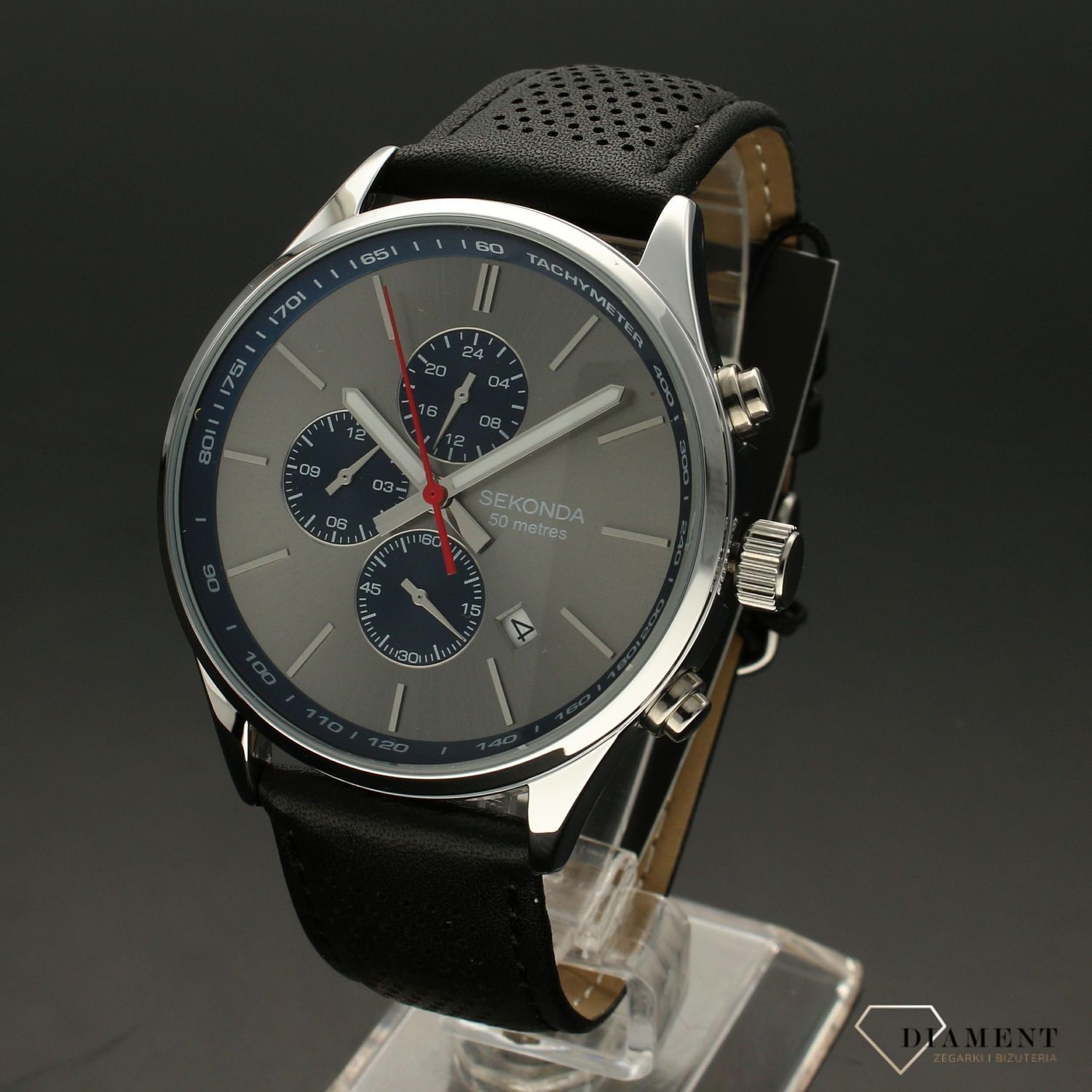 Zegarek męski Sekonda 'Stonowany Chronograf' 1711 (1).jpg