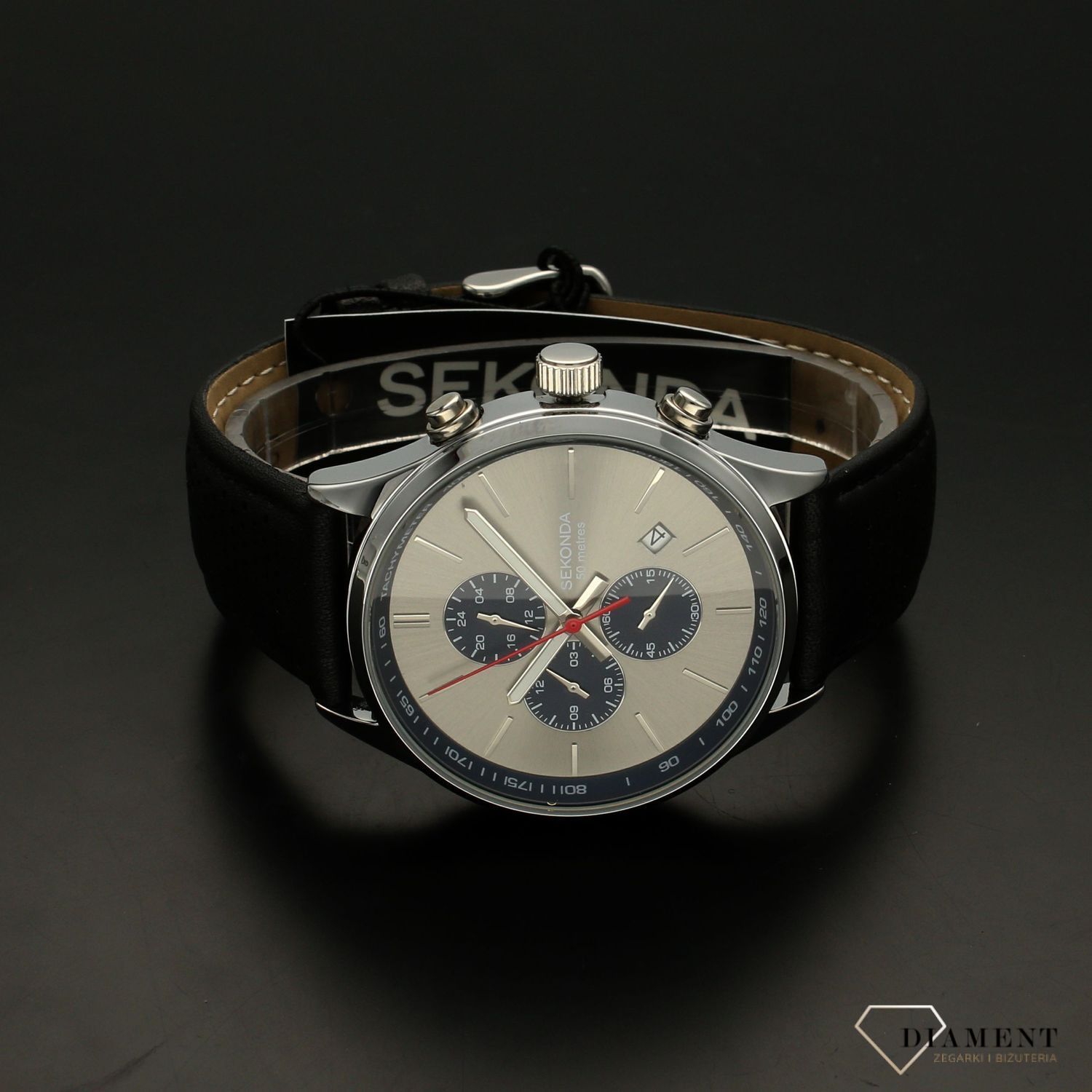 Zegarek męski Sekonda 'Stonowany Chronograf' 1711 (1).jpg