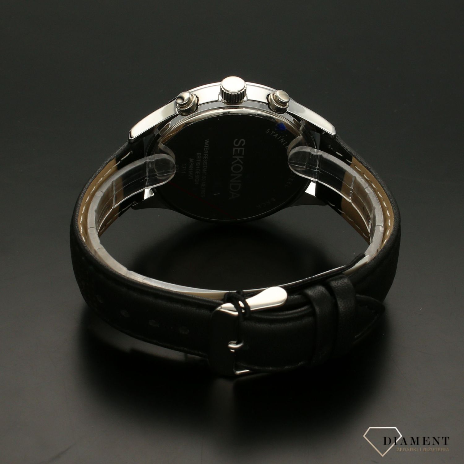 Zegarek męski Sekonda 'Stonowany Chronograf' 1711 (1).jpg