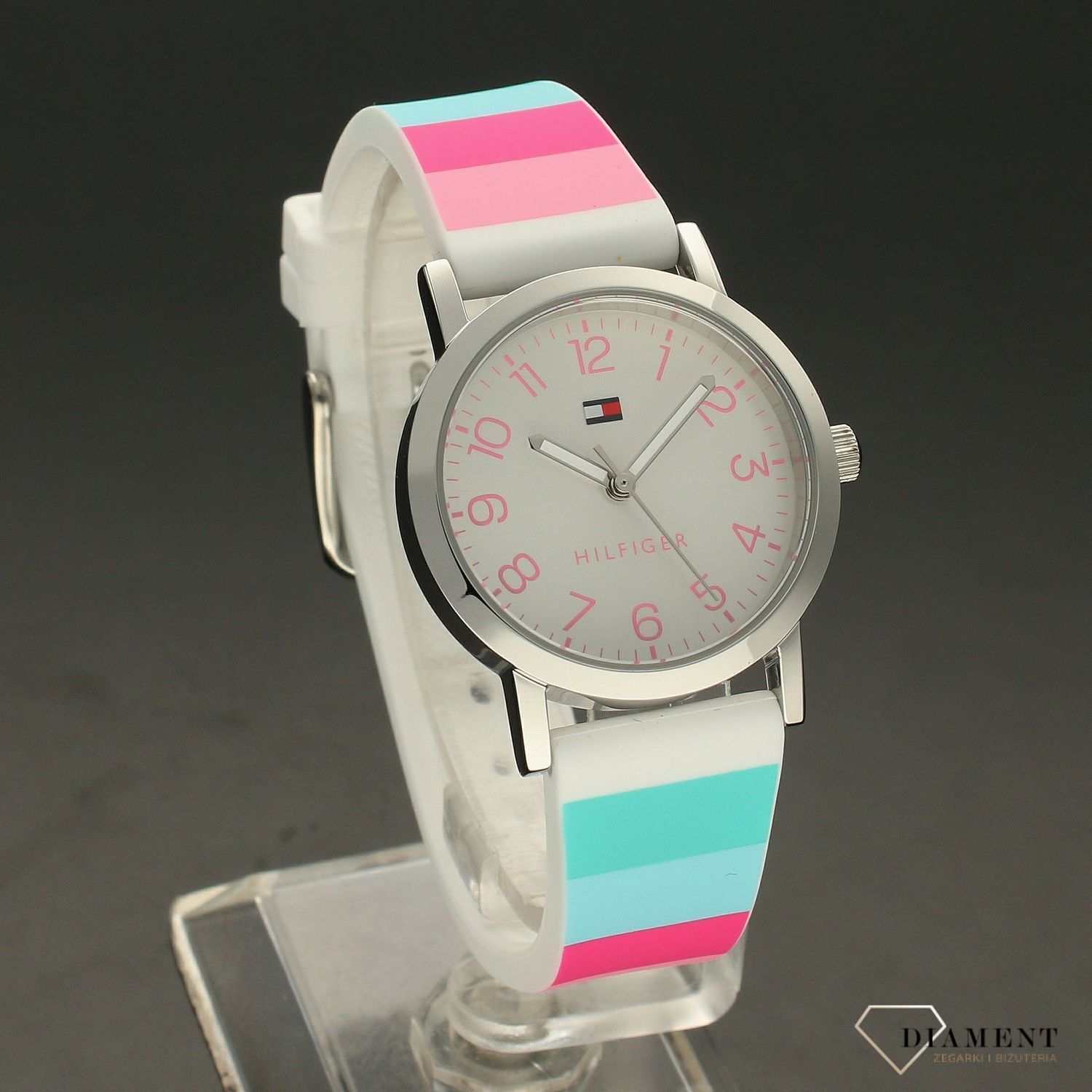 Zegarek dziecięcy Tommy Hilfiger na komunię 1720024 Th Kids.jpg