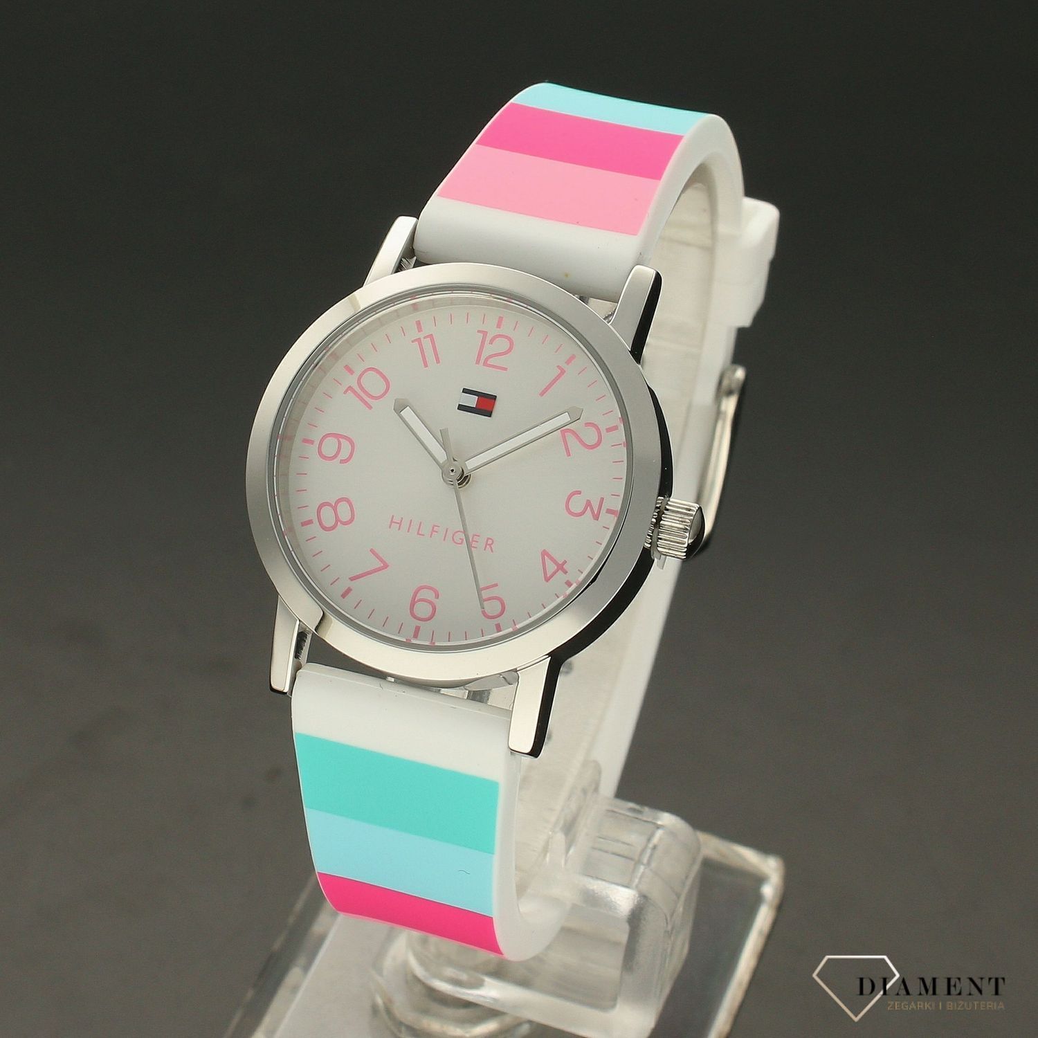 Zegarek dziecięcy Tommy Hilfiger na komunię 1720024 Th Kids.jpg