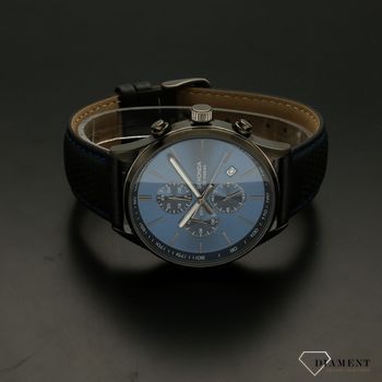 Zegarek męski Sekonda na pasku ' Niebieski chronos' 1773 (3).jpg