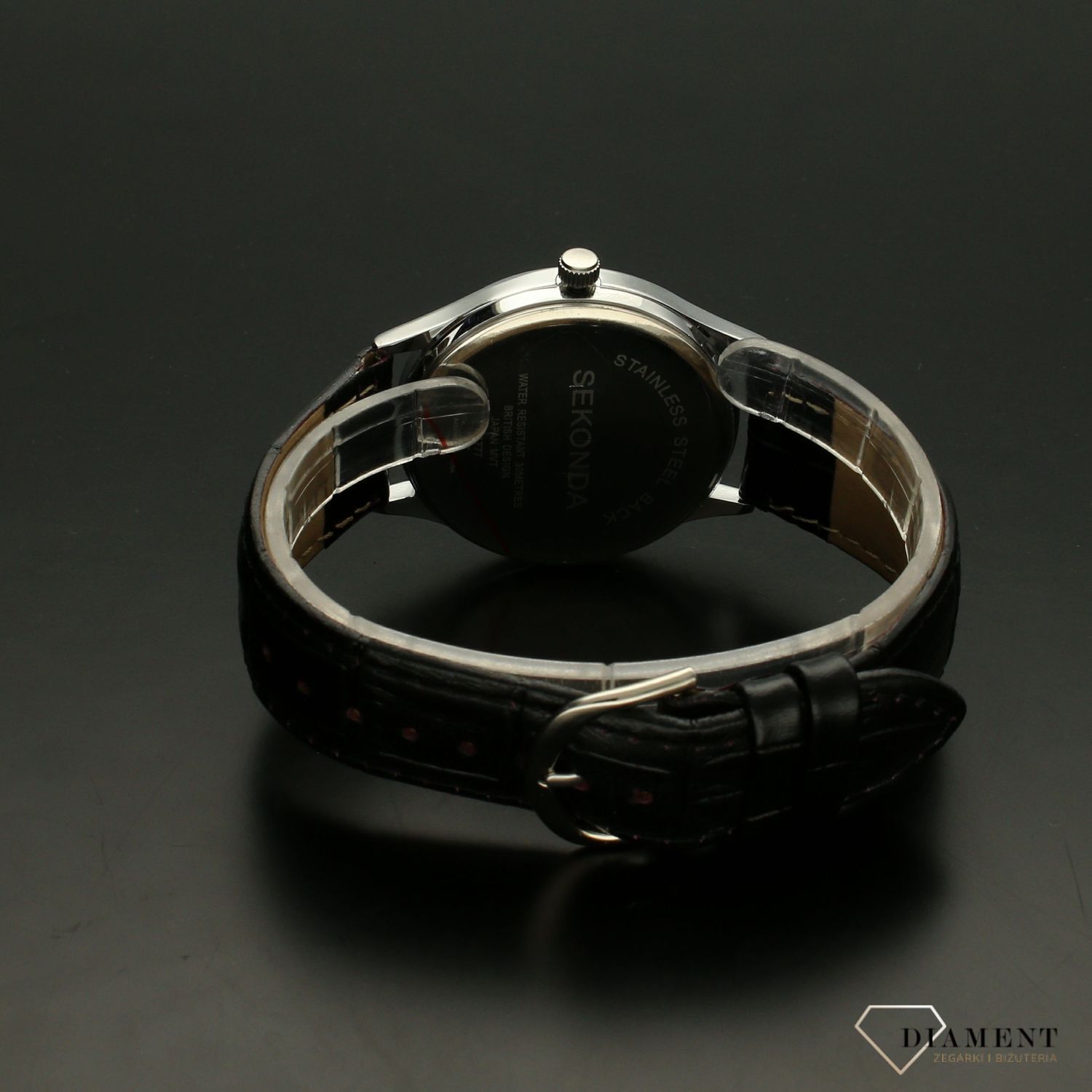 Zegarek męski Sekonda 'Klasyk na czarnym pasku'  1777 (2).jpg