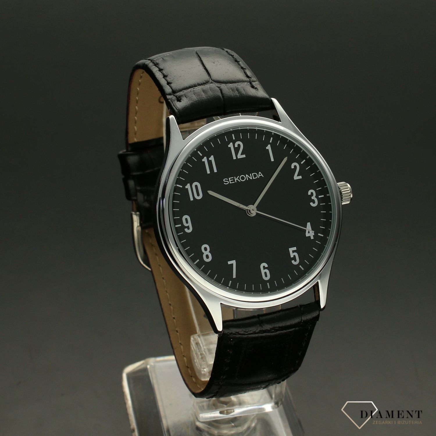 Zegarek męski Sekonda 'Klasyk na czarnym pasku'  1777 (2).jpg