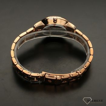 Zegarek damski na bransolecie TIMEMASTER 178-116 różowe złoto. Zegarek damski na bransolecie. Zegarek damski z cyrkoniami. Zegar (5).jpg