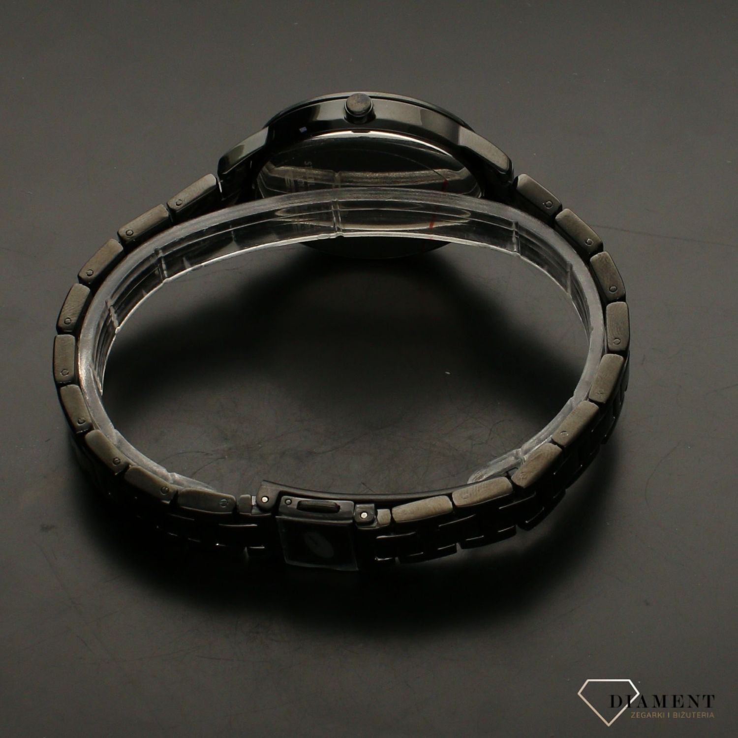 Zegarek damski czarny TIMEMASTER 178-89. Zegarek damski na bransolecie. Zegarek damski czarny. Zegarek damski klasyczny. Damski  (3)55.jpg