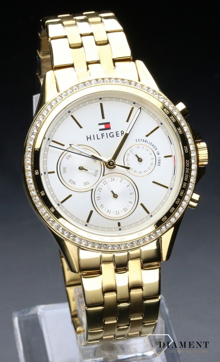 Zegarek złoty damski Tommy Hilfiger 1781977to piękny prezent z najnowszej kolekcji Tommy Hilfiger. Autoryzowany sklep z zegarkami Tommy Hilfinger!.jpg