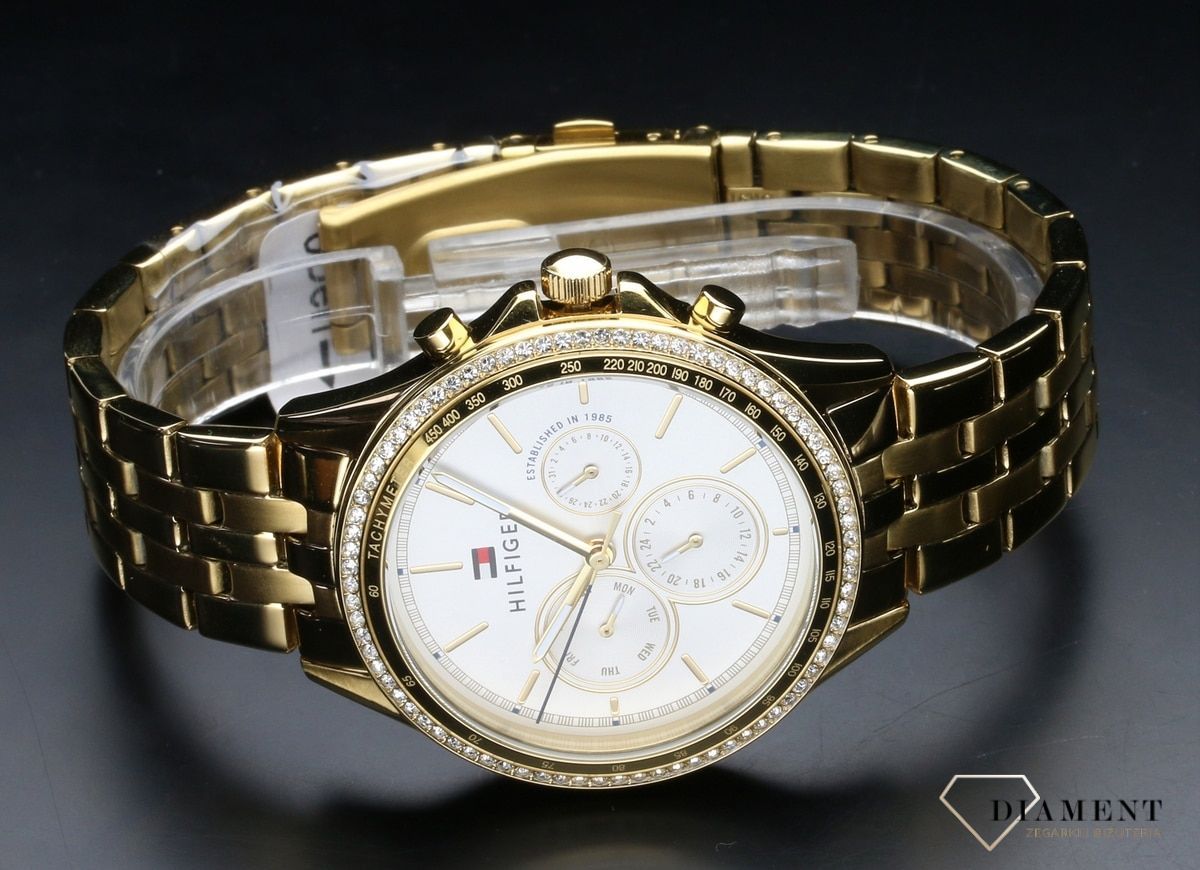 Zegarek złoty damski Tommy Hilfiger 1781977to piękny prezent z najnowszej kolekcji Tommy Hilfiger. Autoryzowany sklep z zegarkami Tommy Hilfinger!.jpg