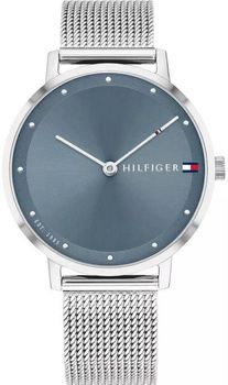 Elegancki zegarek damski TOMMY HILFIGER Pippa 1782149 z mechanizmem kwarcowym. Koperta i bransoleta mesh ze stali szlachetnej, szkło mineralne, średnica 35 mm, grubość 6 mm, 1.jpg