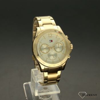 Modny zegarek damski marki Tommy Hiliger to idealny pomysł na prezent dla kobiety. Zegarek damski w kolorze złotym. Zapraszamy!  (1).jpg