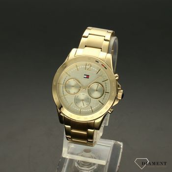 Modny zegarek damski marki Tommy Hiliger to idealny pomysł na prezent dla kobiety. Zegarek damski w kolorze złotym. Zapraszamy!  (2).jpg