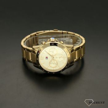 Modny zegarek damski marki Tommy Hiliger to idealny pomysł na prezent dla kobiety. Zegarek damski w kolorze złotym. Zapraszamy!  (3).jpg