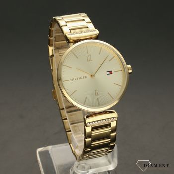 Zegarek damski na złotej bransolecie Tommy Hilfiger Aria 1782272 (1).jpg