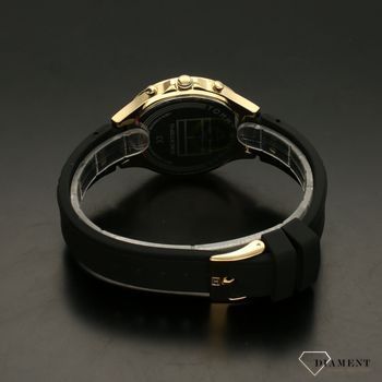 Zegarek damski na czarnym gumowym pasku ze złotymi dodatkami Tommy Hilfiger 1782282 (4).jpg