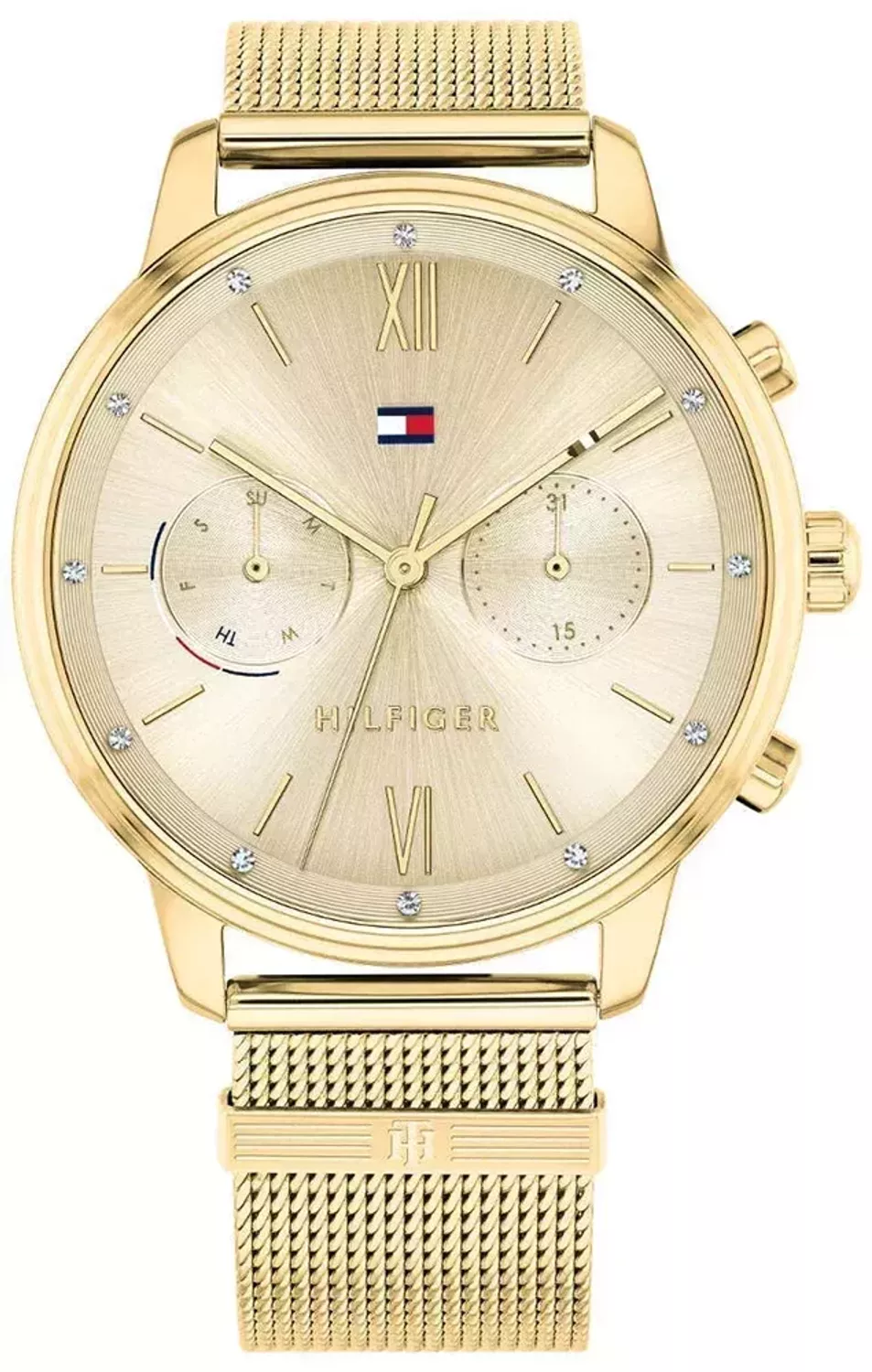 Zegarek damski na złotej bransolecieTommy Hilfiger Blake 1782302.x.webp