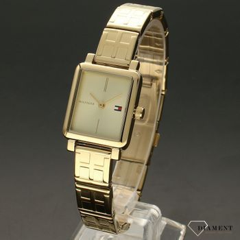 Zegarek damski złoty na bransolecie Tommy Hilfiger Tea 1782326  Piękny prezent dla kobiety.  (2).jpg
