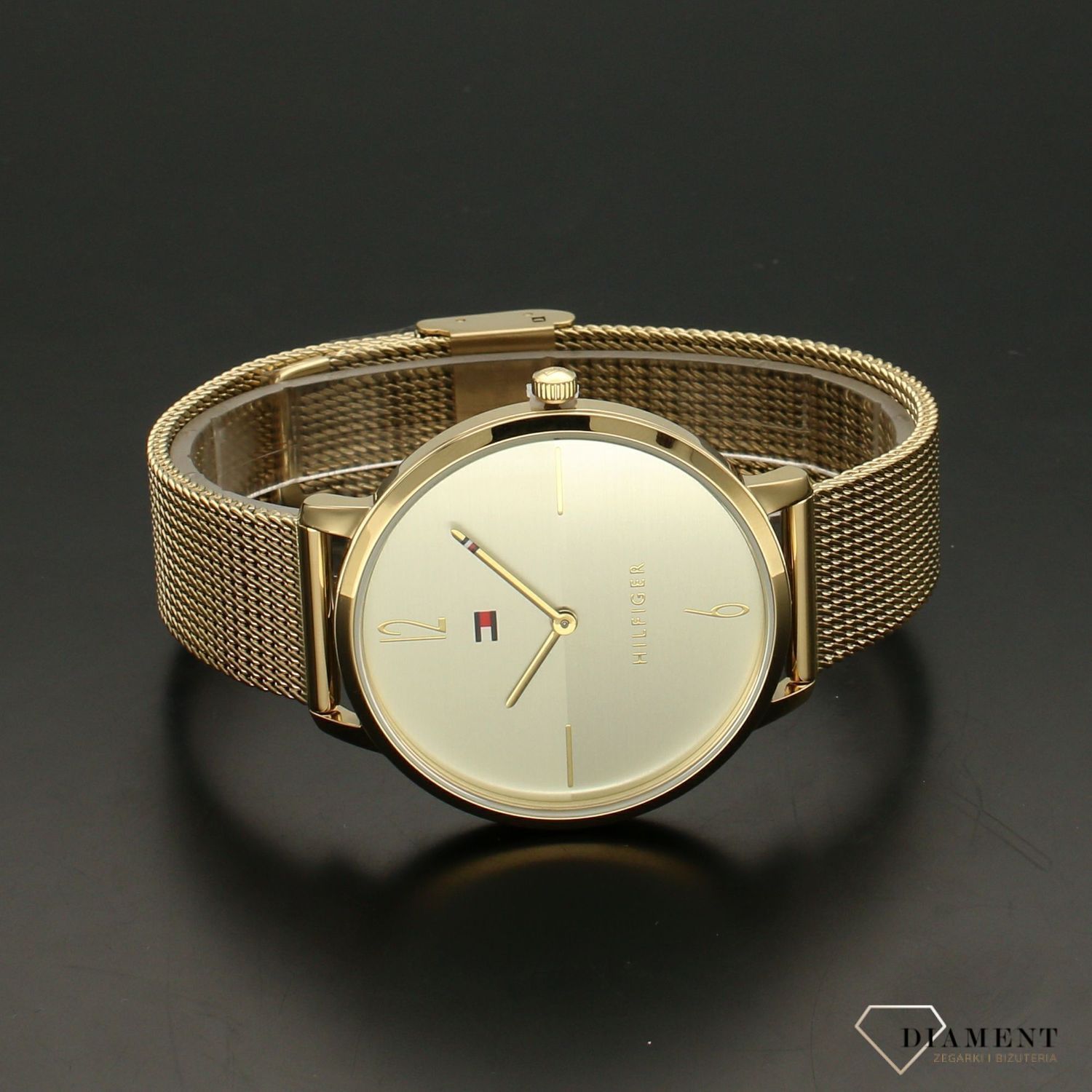 Zegarek damski Tommy Hilfiger Liza na złotej bransolecie 1782339.jpg