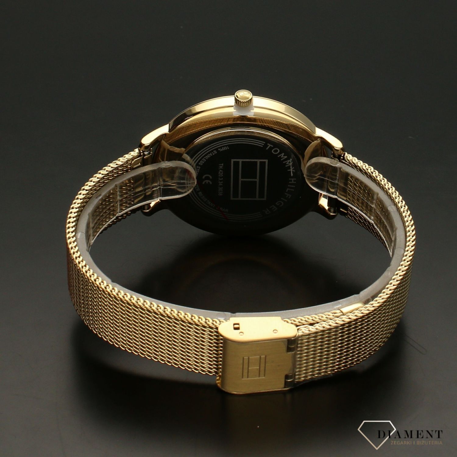 Zegarek damski Tommy Hilfiger Liza na złotej bransolecie 1782339.jpg