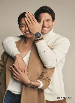 Zegarek ⌚ damski Tommy Hilfiger Kennedy 1782387 z cyrkoniami w kolorze srebra i różowego złota ✓Zegarki damskie✓.jpg