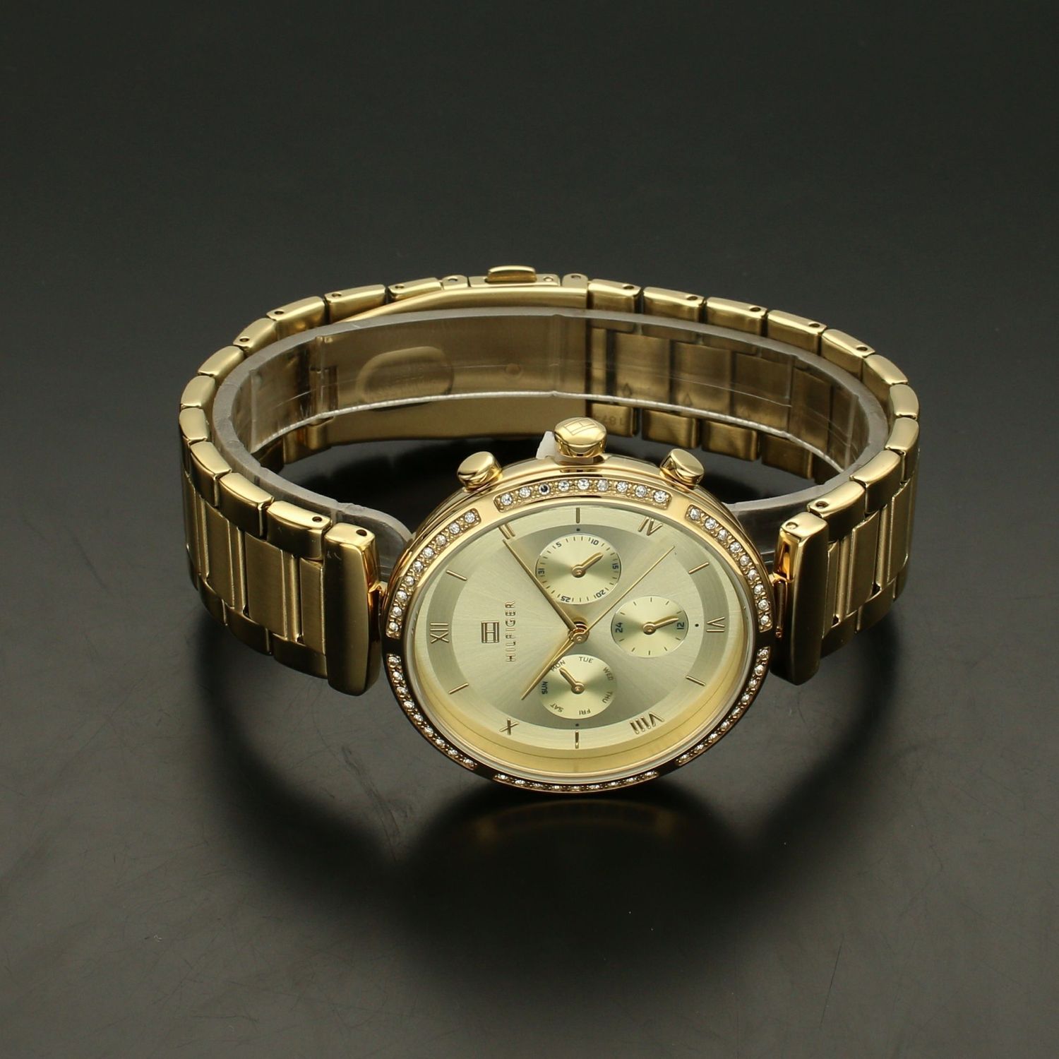 Zegarek damski złoty na bransolecie ze złotą tarczą Tommy Hilfiger Luna 1782392  to piękny, modny zegarek dla kobiety (1).jpg