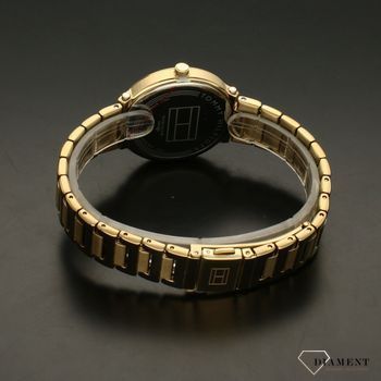 Zegarek damski złoty na bransolecie z czarną tarczą Tommy Hilfiger Zoey 1782407 to piękny model dla kobiety  (4).jpg