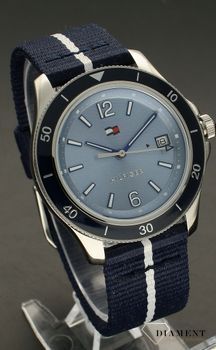 Zegarek damski Tommy Hilfiger Brooke 1782511. Damski zegarek Tommy Hilfiger. Zegarek na parcianym pasku. Damski zegarek idealny na prezent.  (2).jpg