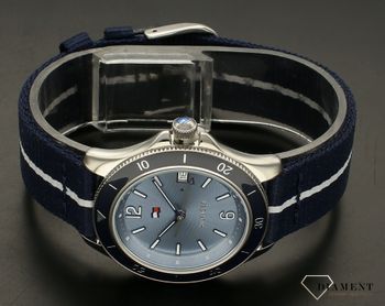 Zegarek damski Tommy Hilfiger Brooke 1782511. Damski zegarek Tommy Hilfiger. Zegarek na parcianym pasku. Damski zegarek idealny na prezent.  (4).jpg