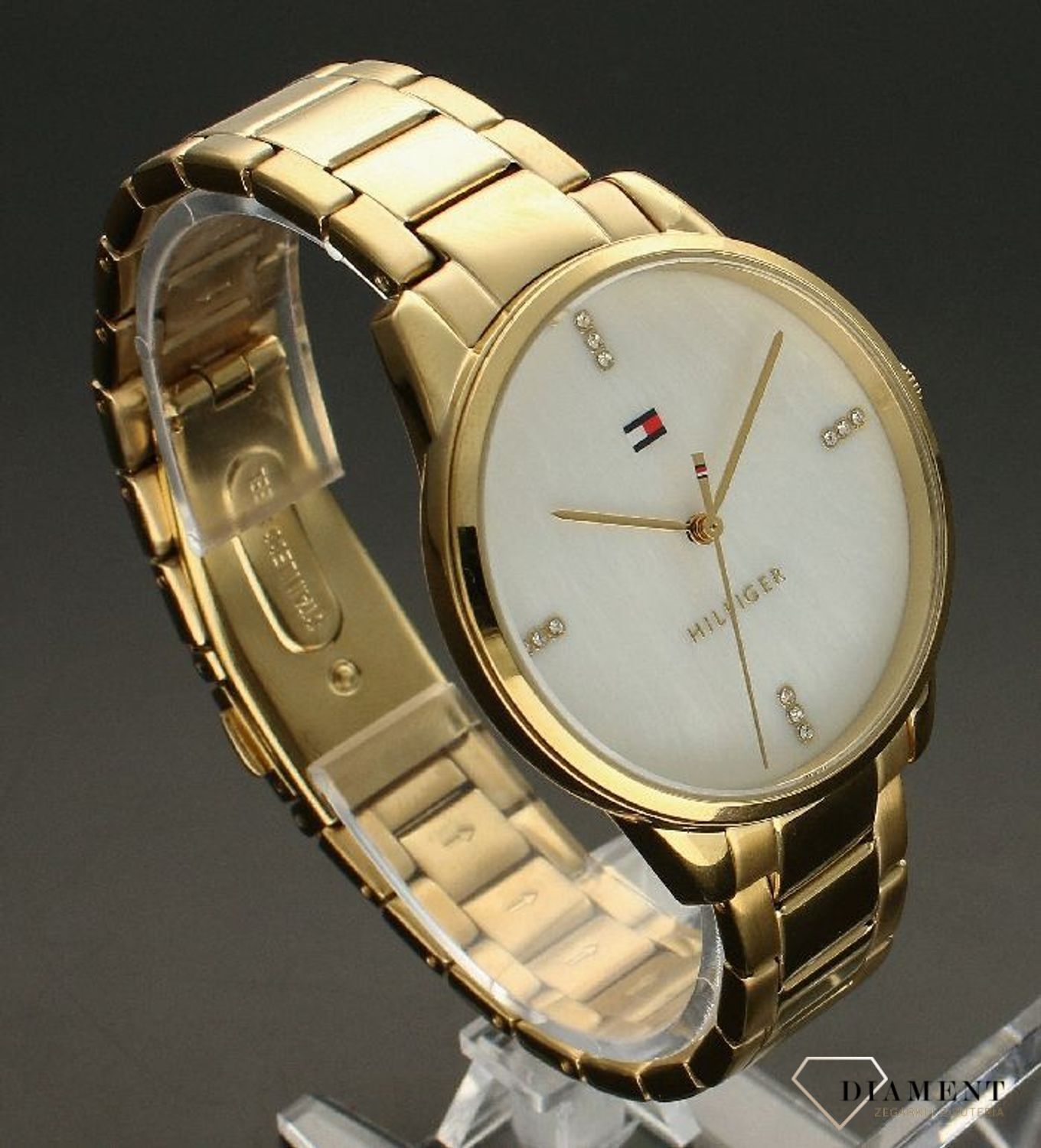 Zegarek damski Tommy Hilfiger Paige 1782546.  ✓Zegarki Tommy Hilfiger✓ Autoryzowany sklep✓ Kurier Gratis 24h✓ Gwarancja najniższej ceny✓ Zapraszamy!!! Zegarek damski markowy zegarek z perłową tarczą.webp