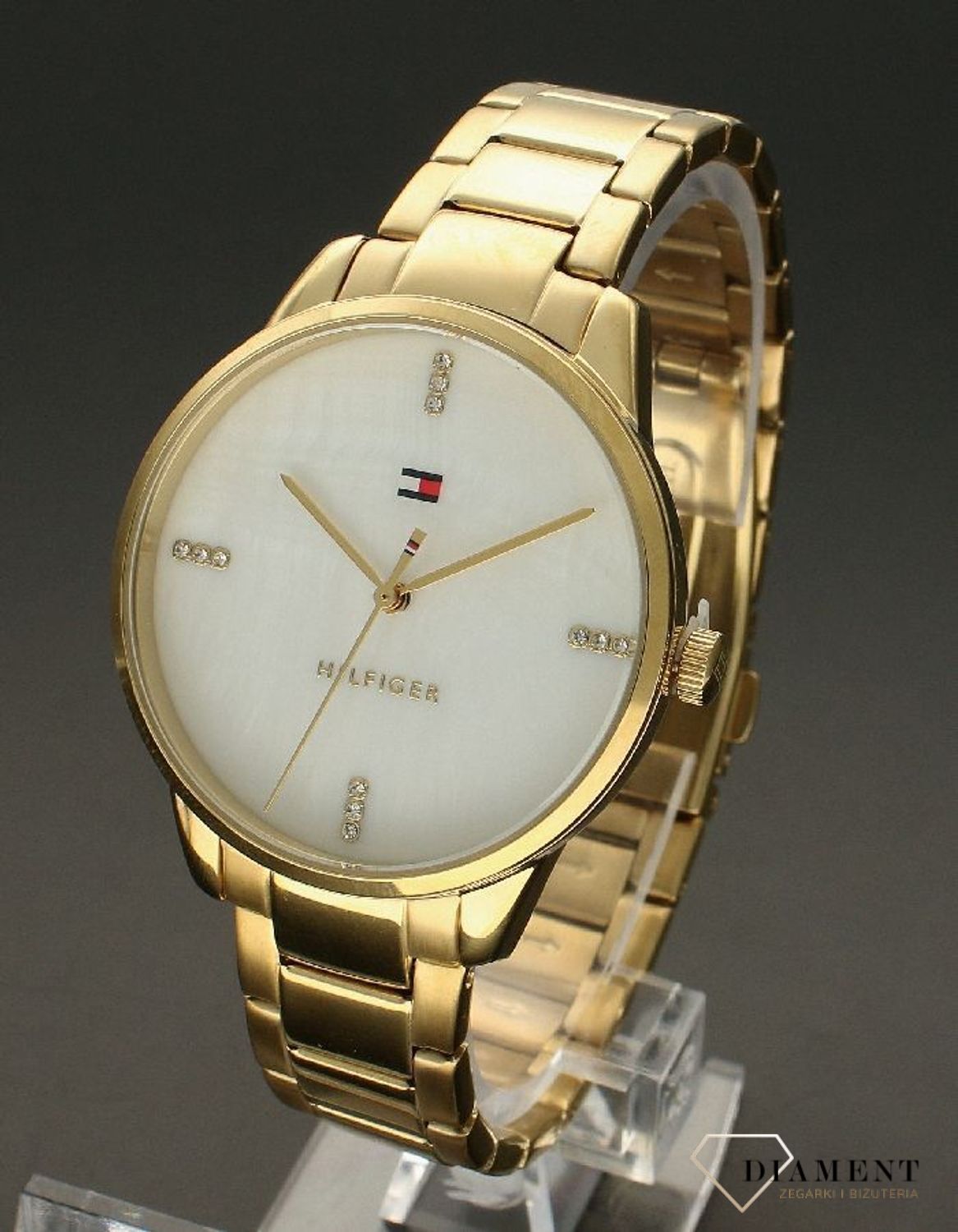 Zegarek damski Tommy Hilfiger Paige 1782546.  ✓Zegarki Tommy Hilfiger✓ Autoryzowany sklep✓ Kurier Gratis 24h✓ Gwarancja najniższej ceny✓ Zapraszamy!!! Zegarek damski markowy zegarek z perłową tarczą.webp