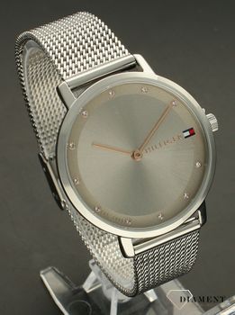 Srebrny zegarek damski TOMMY HILFIGER 1782665 Pippa. Srebrny damski zegarek idealny do eleganckiej stylizacji. Zegarek TOMMY HILFIGER 1782665 Pippa to idealny na prezent dla ukochanej kobiety (3).jpg