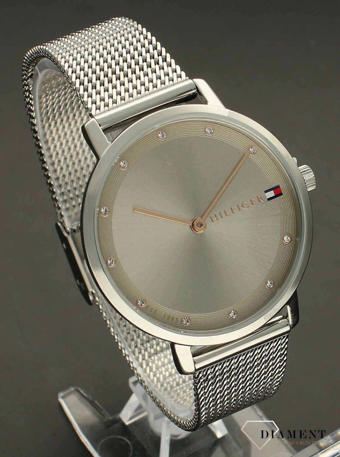 Srebrny zegarek damski TOMMY HILFIGER 1782665d.jpg