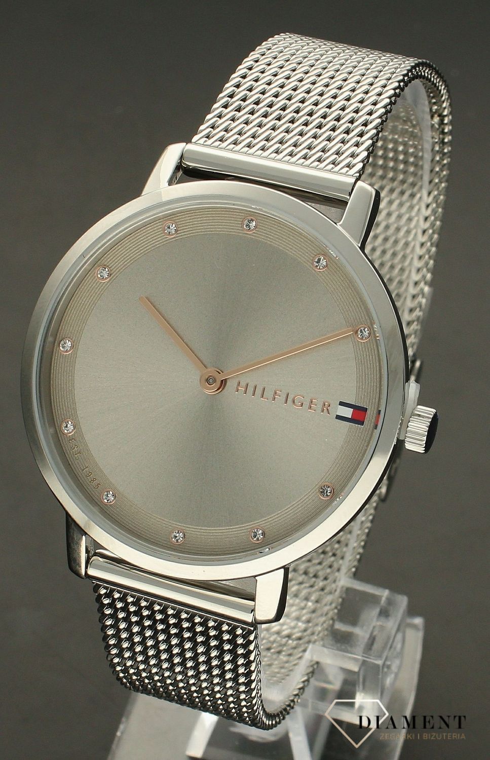 Srebrny zegarek damski TOMMY HILFIGER 1782665d.jpg