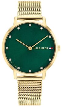 Zegarek damski na bransolecie Tommy Hilfiger Pippa Zielona tarcza 1782668.jpg