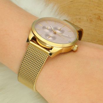 Zegarek damski Tommy Hilfiger Camille 1782769 kwarcowy złoty z różową tarczą i bransoletą mesh gold.jpg
