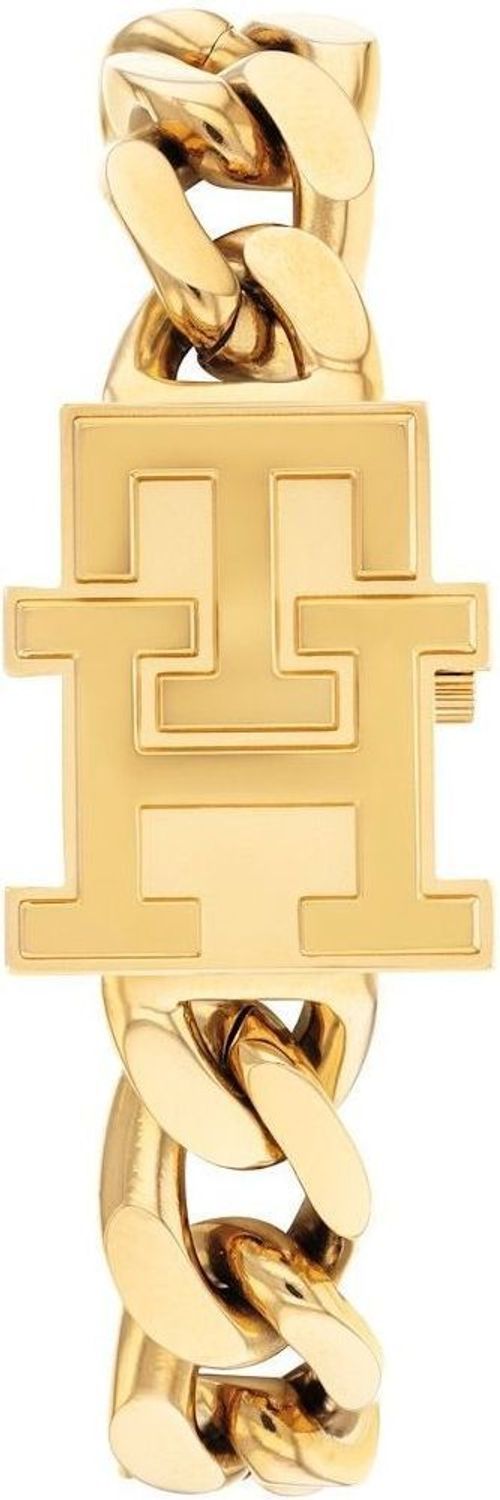 Zegarek damski Tommy Hilfiger 1782823 (TH85) – złota koperta i bransoleta, srebrna tarcza, szkło mineralne i mechanizm kwarcowy. Styl i niezawodność w eleganckim wydaniu. Sprawdź!1.jpg