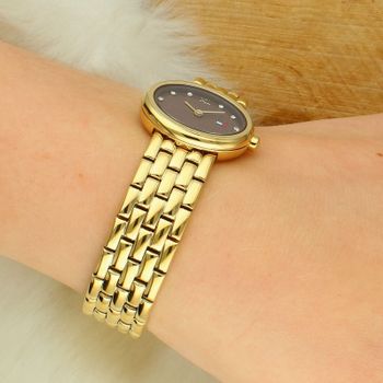 Zegarek damski Tommy Hilfiger Classic 1782844 kwarcowy złoty z brązową tarczą i cyrkoniami gold.jpg