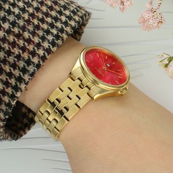 Elegancki damski zegarek Tommy Hilfiger Classic 1782854. Mechanizm kwarcowy Seiko Y121F, stal szlachetna, różowa tarcza, wodoszczelność 3 ATM. Stylowy i kobiecy dodatek (3).jpg