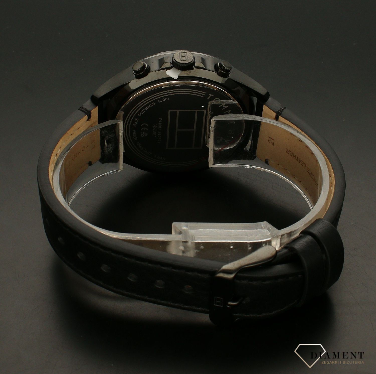 Zegarek męski Tommy Hilfiger 'Elegancka Czerń' 1791711.jpg