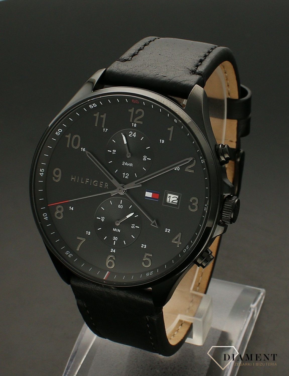 Zegarek męski Tommy Hilfiger 'Elegancka Czerń' 1791711.jpg